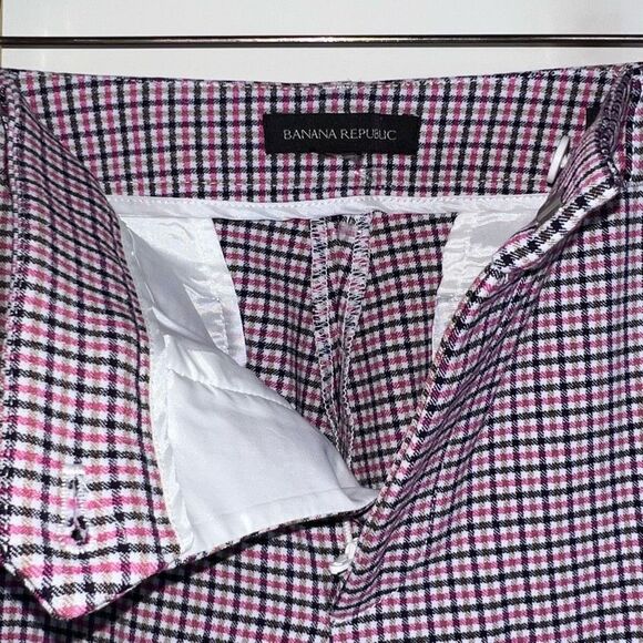 Banana Republic Sloan Tattersa Plaid Pants (No size.. measurements in listing) - Picture 5 of 13